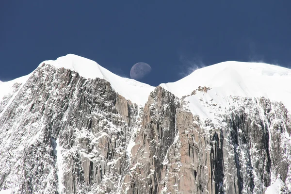 Chamonix - kabel bil - mont blanc — 图库照片