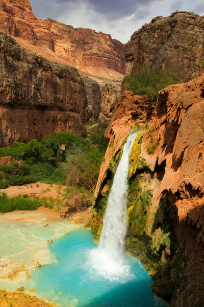 Havasufalls de Havasupai — Foto Stock