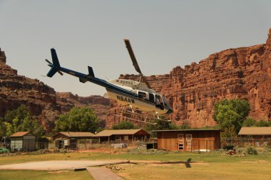 Helikopter turu havasupai kabile - Büyük Kanyon