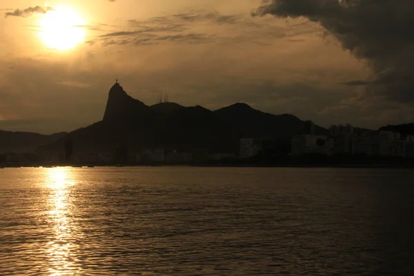 Rio de janeiro Brezilya İsa heykeli — Stok fotoğraf