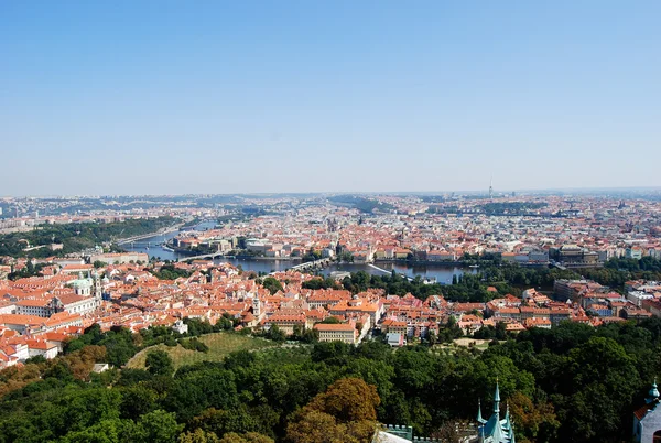 Uitzicht op Praag — Stockfoto