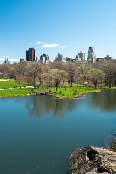 Turtle pond, Central Park, New York Stock Photo by ©msavoia 2464096