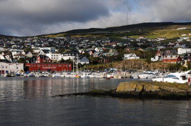 Port of Torshavn clipart