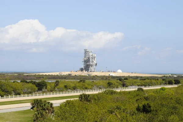 Shuttle lancering platform - Stock-foto