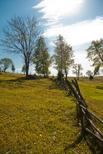 Recinzione in legno — Foto Stock