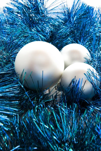 Blue bauble — Stock Photo, Image