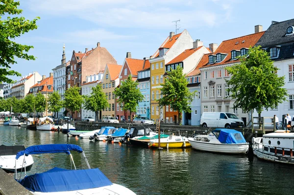 Canal in Copenhagen — Stock Photo, Image