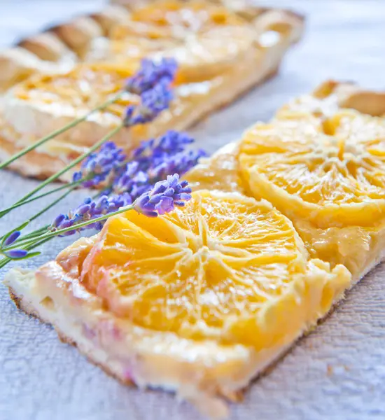 Tarta de naranja — Foto de Stock