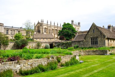 İsa kilise war memorial gardens, oxford, İngiltere