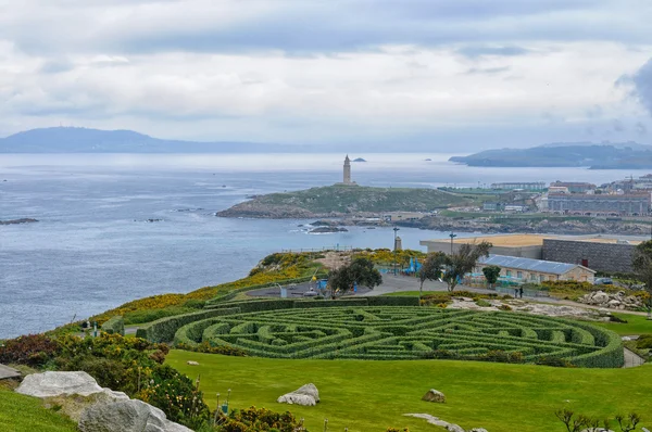 Baía de La Coruna — Fotografia de Stock