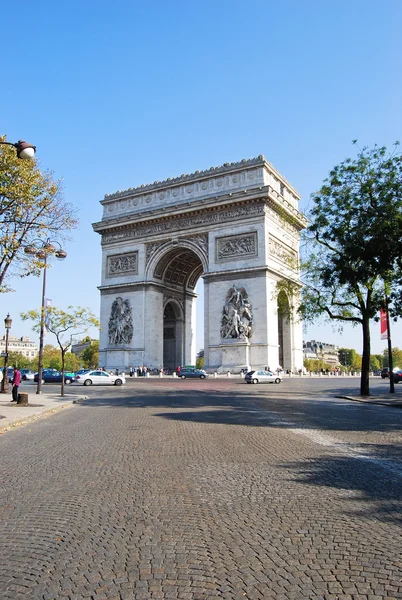 凱旋門、パリ — ストック写真