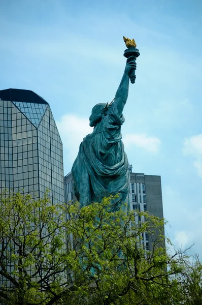 Frihetstaty i paris — Stockfoto