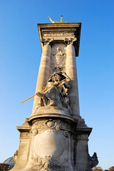 Pont Alexandre Statue — Stockfoto