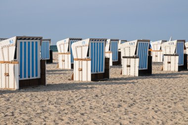 baltic sea, Almanya, warnemunde kıyısında.