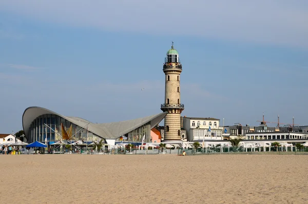 warnemuende (Almanya deniz feneri).