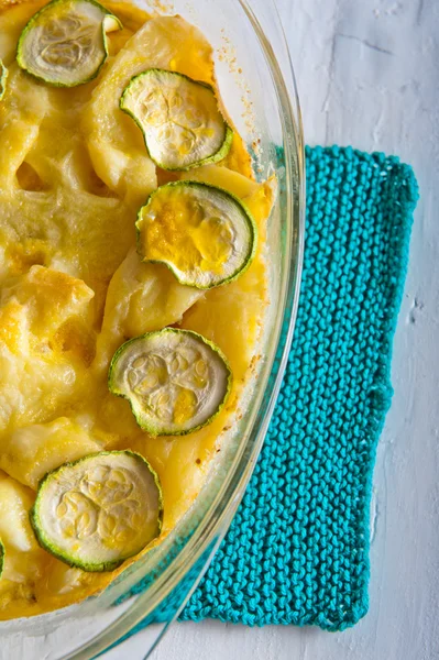 Gratinado de batata — Fotografia de Stock