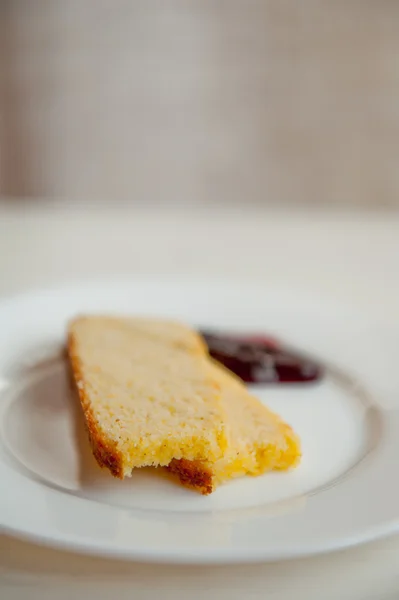 Bolo de polenta — Fotografia de Stock