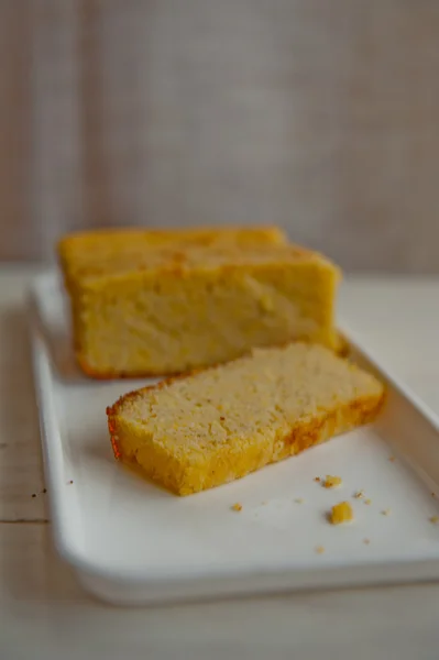 Polenta cake — Zdjęcie stockowe