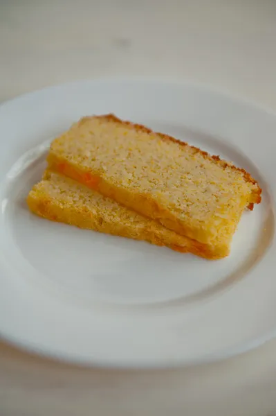 Bolo de polenta — Fotografia de Stock