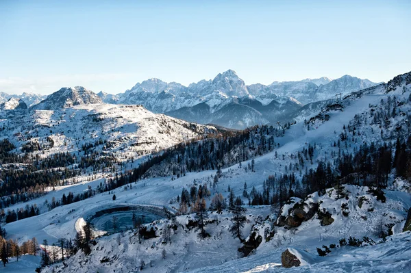 Alpes en invierno —  Fotos de Stock