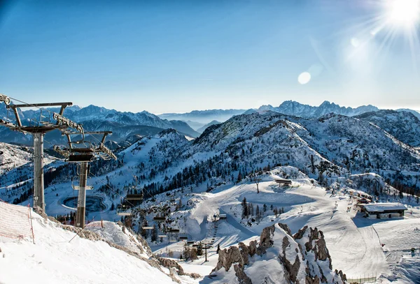 Alps in winter — Stock Photo, Image