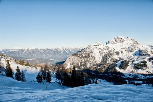 Alpi in inverno — Foto Stock