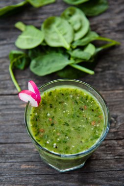 sağlıklı yeşil smoothie