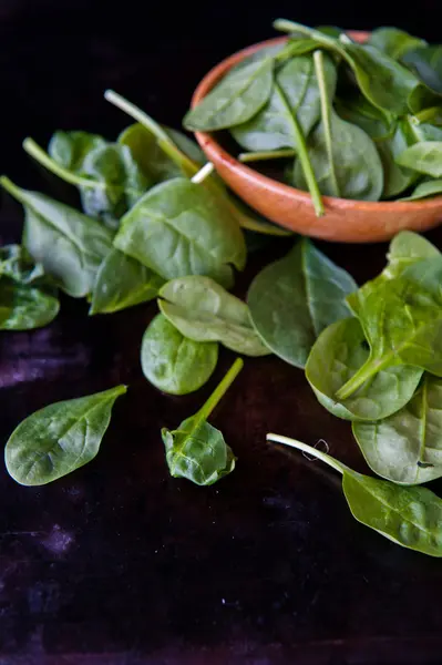 Baby spinach — Stock Photo, Image