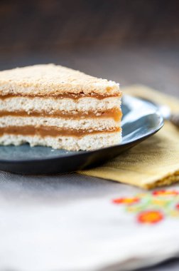 Lezzetli ev yapımı reçelli kek.