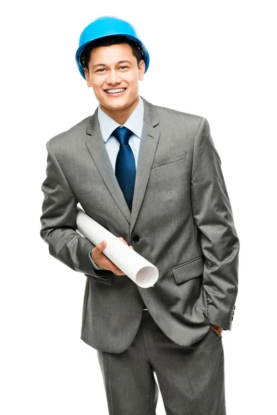 Confident Latin American businessman architect — Stock Photo, Image