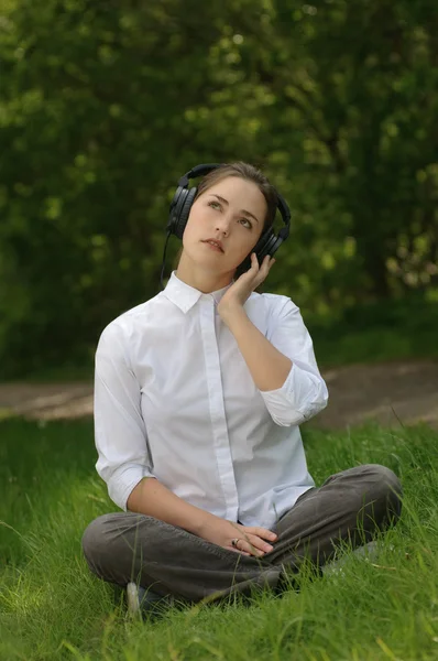 Musik im Park — Stockfoto