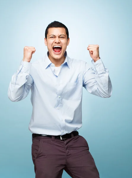 Successful attractive young man — Stock Photo, Image