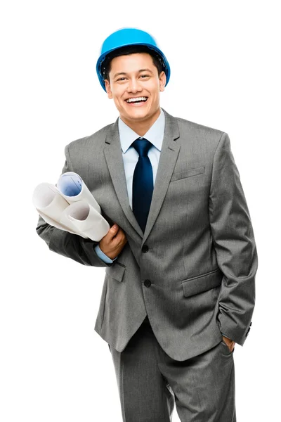 Confident Latin American businessman architect — Stock Photo, Image