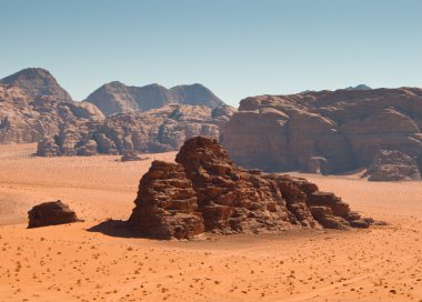 Wadi rum çöl