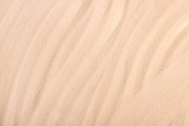 Sahildeki kum dokusu. Tam kare çekim.