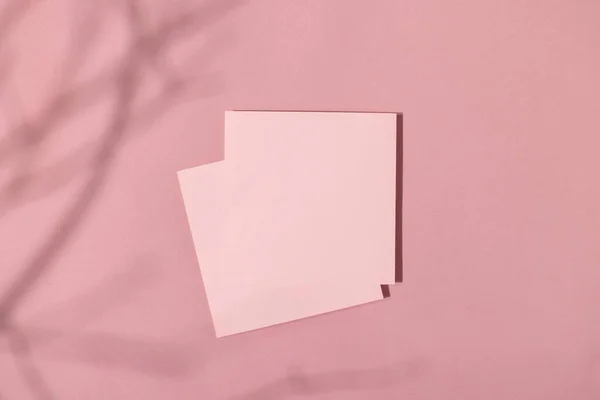 Papper bakgrund rosa färg, arkitektonisk ritning. suddig bakgrund. abstrakt skugga bakgrund. För formgivningsmallar, som duk för text, reklam. — Stockfoto
