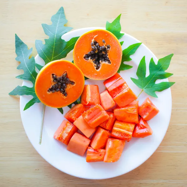 Papaya — Stockfoto