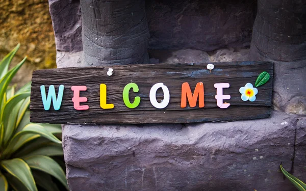 Welcome — Stock Photo, Image