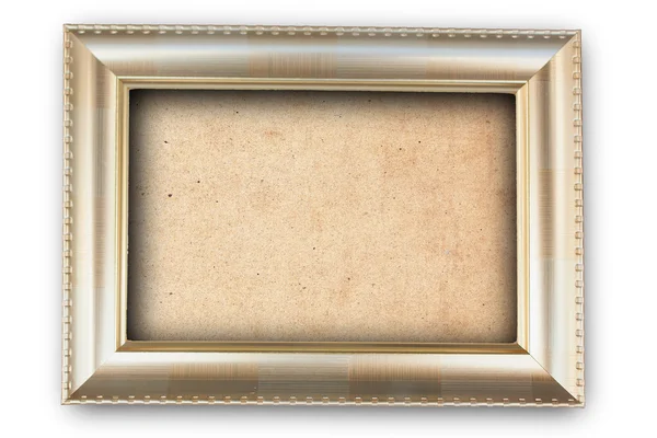 Gold color frame — Stock Photo, Image