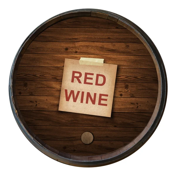 Wine barrels in a old wine cellar — Stock Photo, Image