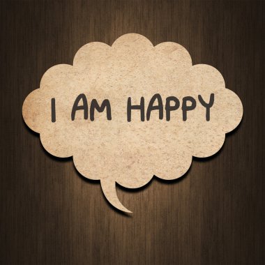 konuşma balonu kağıt