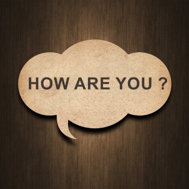 konuşma balonu kağıt