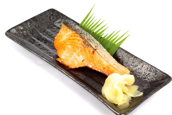 日本食品サケ魚 gilled — ストック写真