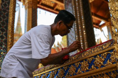 WAT phra kaeo Bangkok, Tayland.