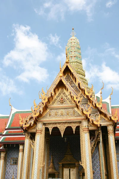 Wat phra kaeo v Bangkoku, Thajsko. — Stock fotografie