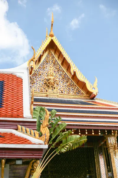 Wat Phra Kaeo en Bangkok, Tailandia . —  Fotos de Stock