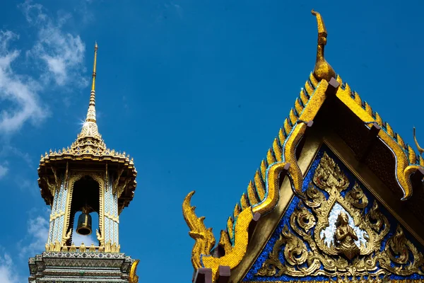 Ват Пхра Кео в Бангкоке, Таиланд . — стоковое фото
