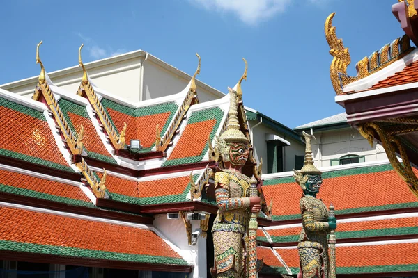 Wat Phra Kaeo en Bangkok, Tailandia . —  Fotos de Stock