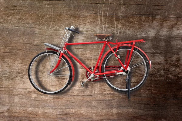 Bicicletta rossa — Foto Stock