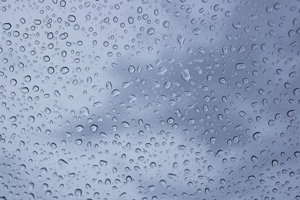 Regen water drops achtergrond — Stockfoto